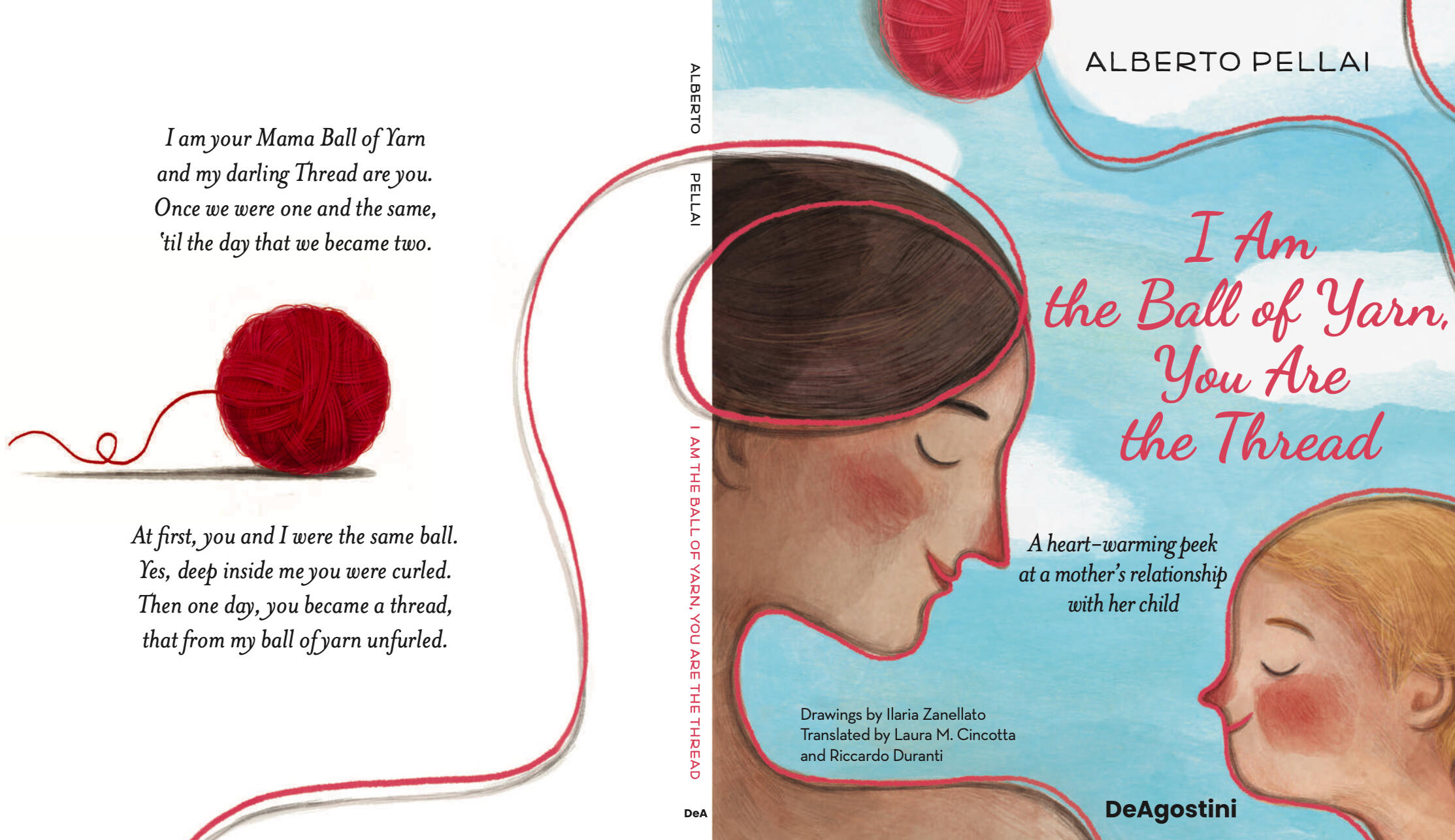 IT-EN Translation, with Riccardo Duranti: Alberto Pellai’s Io gomitolo, tu filo (DeAgostini Libri) ENGLISH RIGHTS AVAILABLE, contact me for a pitch!